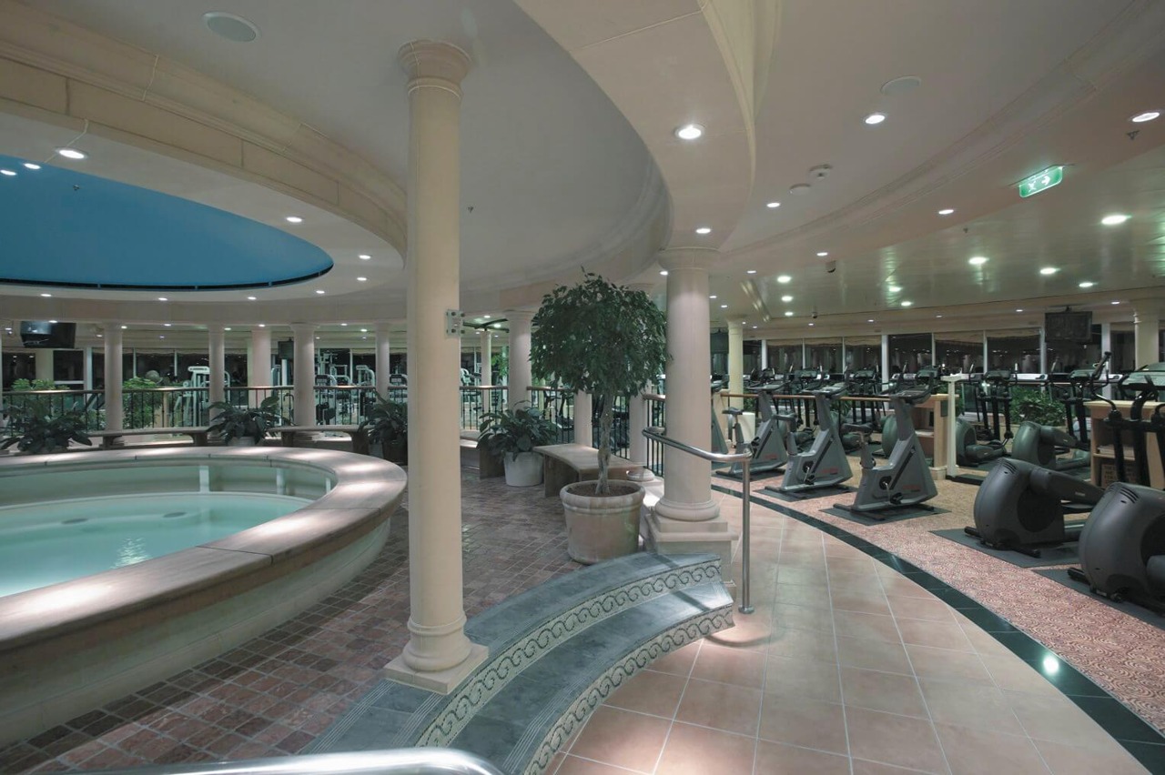 Круїзний лайнер Explorer of the Seas - Тренажерный зал (Fitness Center)