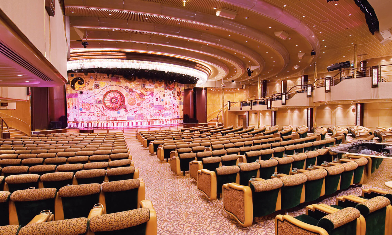 Круїзний лайнер Grandeur of the Seas - Театр (Theater)