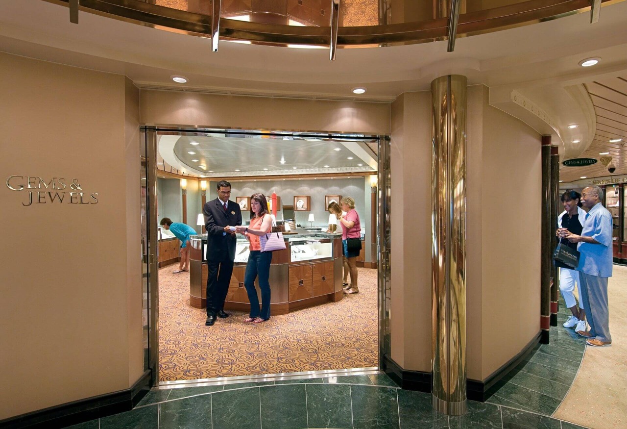 Круїзний лайнер Grandeur of the Seas - Галерея бутиков (Gems Jewels)