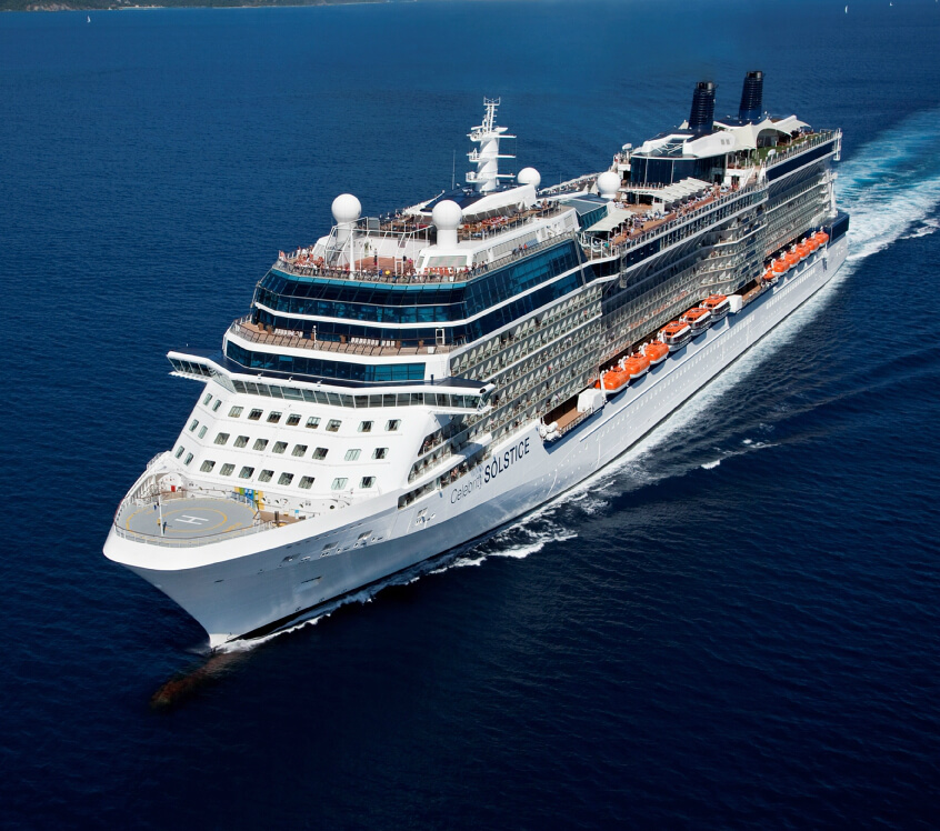 Круїзний лайнер Celebrity Solstice