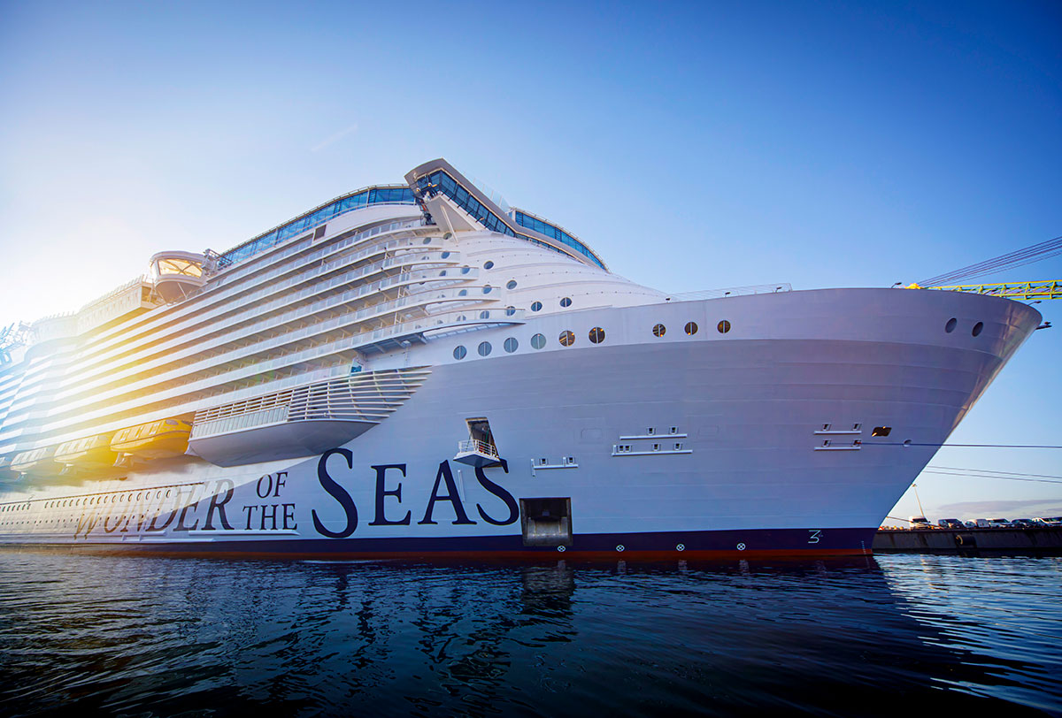 WONDER OF THE SEAS ВОШЕЛ ВО ФЛОТ ROYAL CARIBBEAN INTERNATIONAL