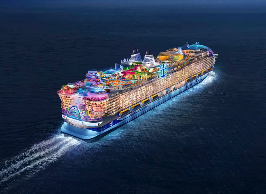 ROYAL CARIBBEAN ПРЕДСТАВЛЯЄ ВРАЖАЮЧИЙ ДИЗАЙН НОВОГО КРУЇЗНОГО ЛАЙНЕРА ICON OF THE SEAS