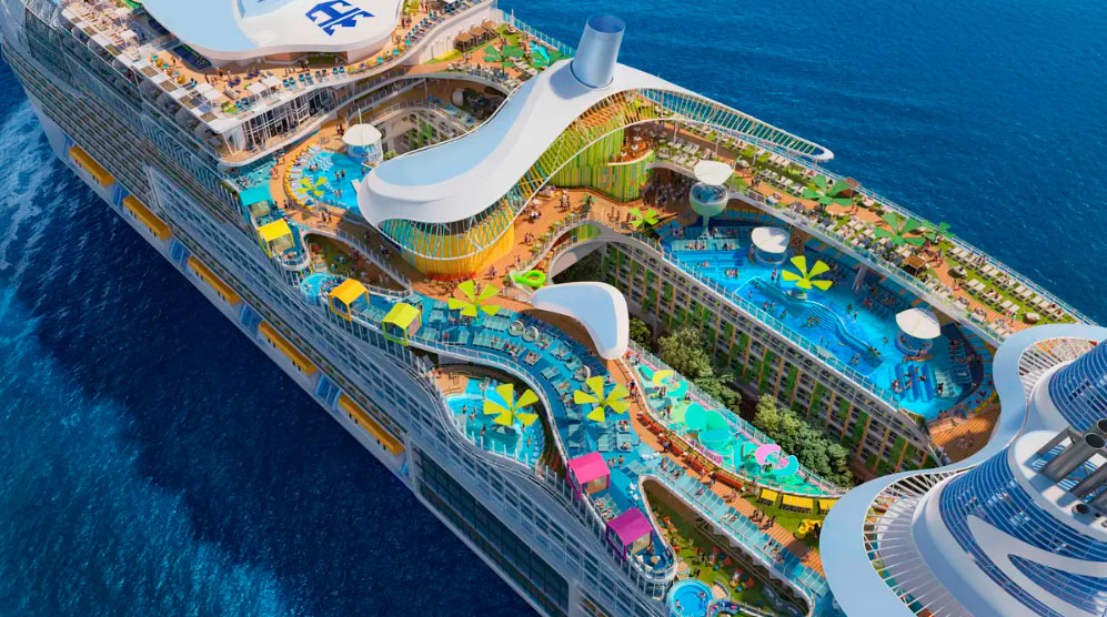 ROYAL CARIBBEAN ОСВІТЛЮЄ ICON OF THE SEAS НОВИМИ БАРАМИ ТА НІЧНИМ ЖИТТЯМ