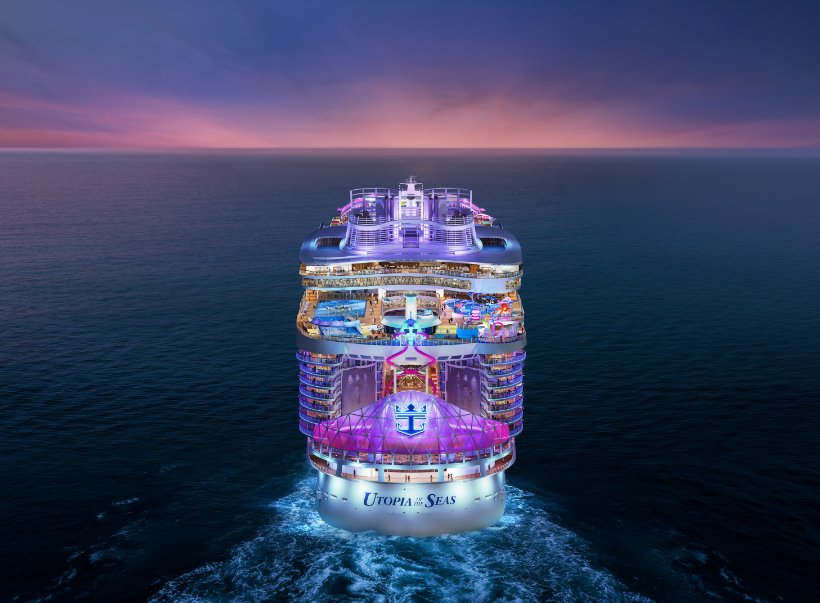 СТАЛИ ВІДОМІ ДЕТАЛІ НОВОГО ЛАЙНЕРА ROYAL CARIBBEAN – UTOPIA OF THE SEAS